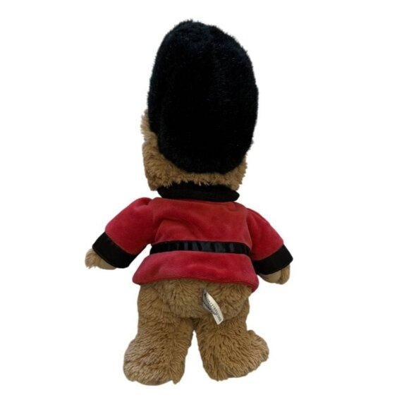 Harrods 14" Guardsman Teddy Bear Plush Toy In Red Black Uniform - Picture 4 of 6